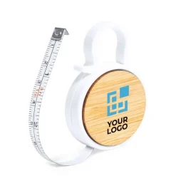 Gift Campaign Metro promozionale tascabile con gancio e due misure Bamboo 1M></noscript> Metri