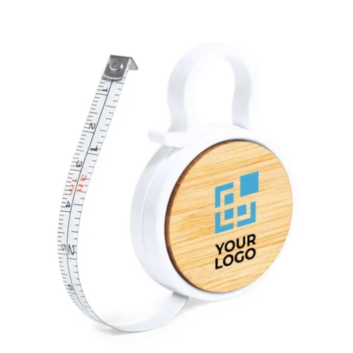 Gift Campaign Metro promozionale tascabile con gancio e due misure Bamboo 1M> Metri