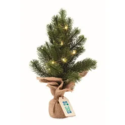 Gift Campaign Mini albero natalizio in plastica con 20 lucine a LED gialle></noscript> Gadget Natalizi