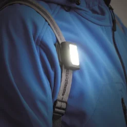 Gift Campaign Mini lanterna portatile ricaricabile con 6 livelli d'illuminazione COB> Torce