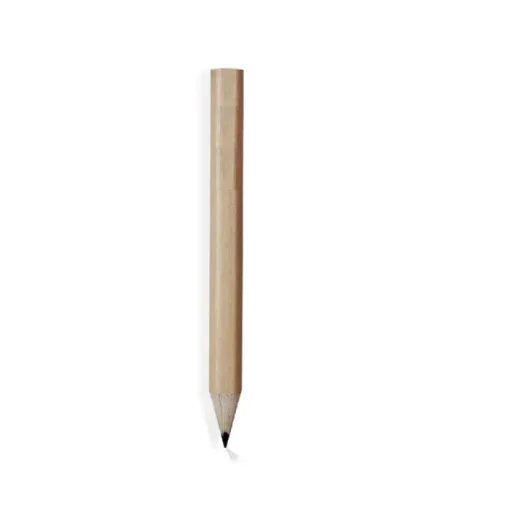 Gift Campaign Mini matita promozionale in carboncino con corpo in legno chiaro> Matite Classiche