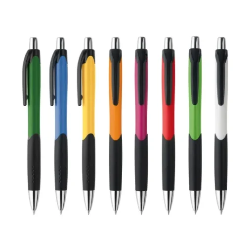 Gift Campaign Moderna penna aziendale bicolor inchiostro blu Creative> Penne Di Plastica