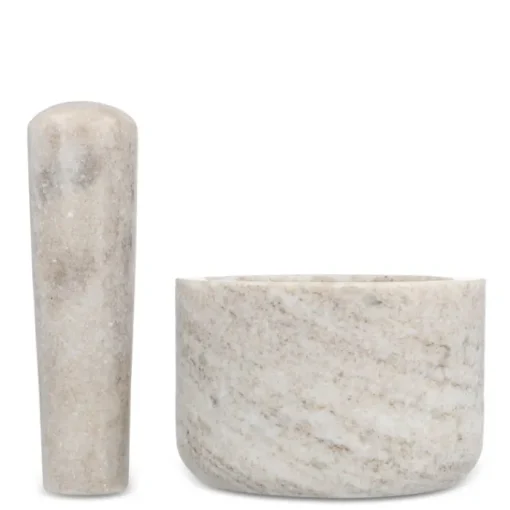 Gift Campaign Mortaio in marmo travertino resistente marca Segaform> Altri Utensili Da Cucina