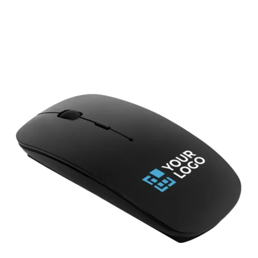 Gift Campaign Mouse personalizzato senza fili in ABS brillante Curve> Gadget Per La Scuola|Mouse