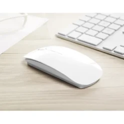 Gift Campaign Mouse personalizzato senza fili in ABS brillante Curve></noscript> Gadget Per La Scuola|Mouse