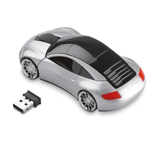 Gift Campaign Mouse pubblicitario senza fili a forma d'auto in ABS 800dpi Race> Mouse