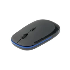 Gift Campaign Mouse wireless con logo in ABS nero con dettaglio colorato Traction> Gadget Per La Scuola|Mouse