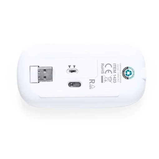 Gift Campaign Mouse wireless in ABS riciclato con certificazione RCS Ergo Reciclo> Mouse|Gadget Per L'Ufficio