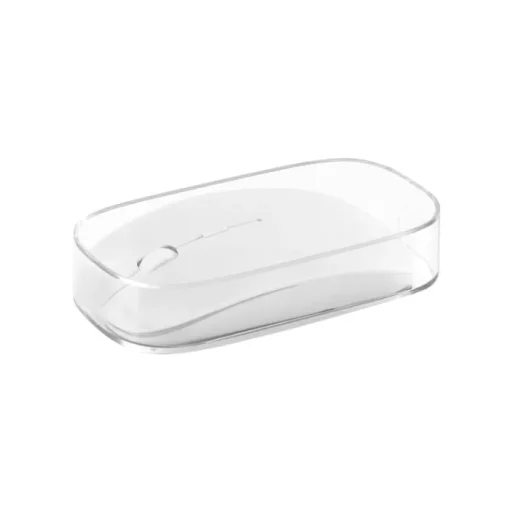 Gift Campaign Mouse wireless personalizzato 2.4G in scatola trasparente Curve Plus> Mouse