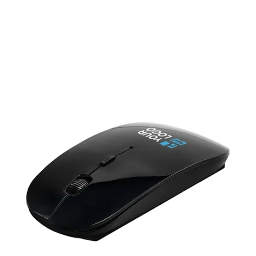 Gift Campaign Mouse wireless personalizzato 2.4G in scatola trasparente Curve Plus> Mouse