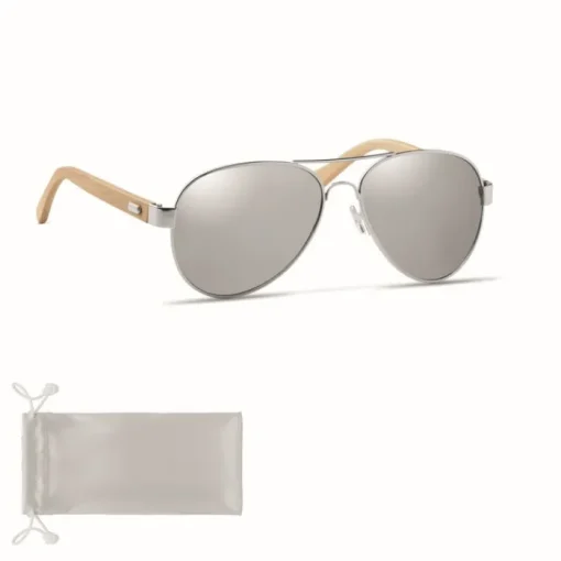 Gift Campaign Occhiali da sole a goccia lenti specchiate con sacchetto Trendy Glass> Occhiali Da Sole Personalizzati
