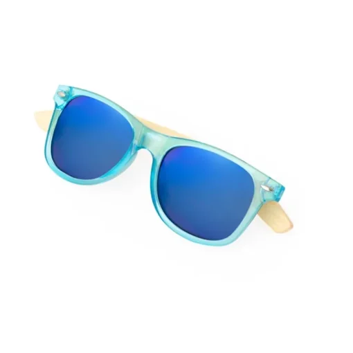 Gift Campaign Occhiali da sole con lenti a specchio e protezione UV400 in bambù e PC> Occhiali Da Sole Personalizzati