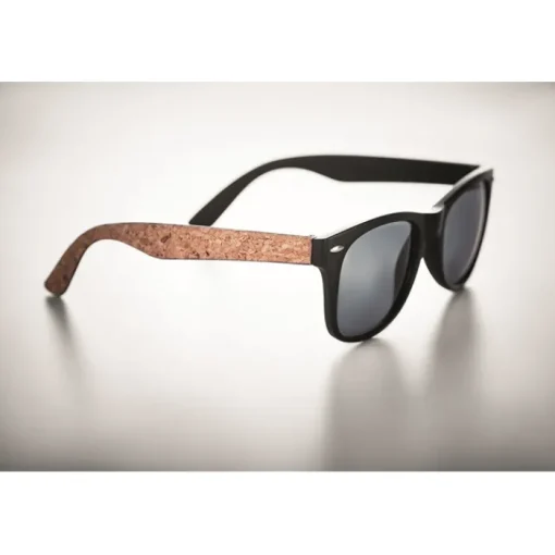 Gift Campaign Occhiali da sole con logo stanghette sughero protezione UV400 Elegance> Occhiali Da Sole Personalizzati