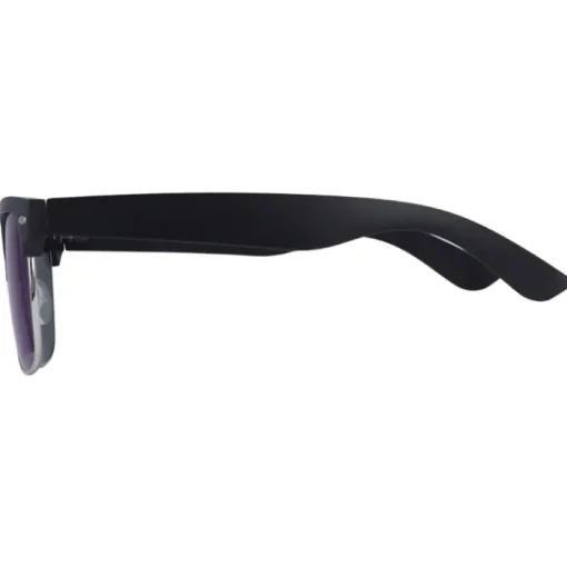 Gift Campaign Occhiali da sole con montatura nera e lenti blu con protezione UV400> Occhiali Da Sole Personalizzati