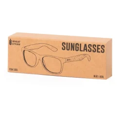 Gift Campaign Occhiali da sole in fibra di grano con lenti nere UV400></noscript> Occhiali Da Sole Personalizzati