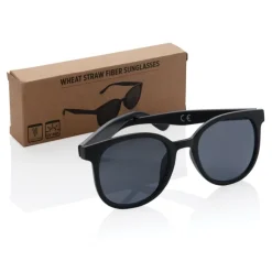 Gift Campaign Occhiali da sole retrò in fibra di paglia di grano e protezione UV400></noscript> Occhiali Da Sole Personalizzati