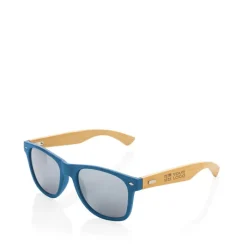 Gift Campaign Occhiali da sole riciclati aste bamboo lenti smokey UV400 BambuSun></noscript> Gadget Ecologici|Occhiali Da Sole Personalizzati