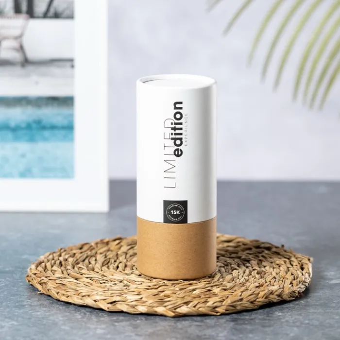 Gift Campaign Occhiali in bambù con lenti a specchio in borsa con chiusura a cordoncino> Occhiali Da Sole Personalizzati