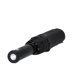 Gift Campaign Ombrellino antivento automatico in pongee con torcia nel manico Ø105><noscript><img width=