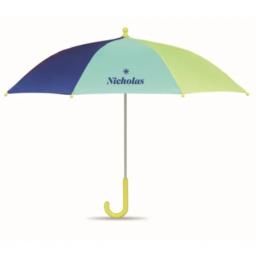 Gift Campaign Ombrello arcobaleno per bambini 8 pannelli da 18'' in pongee 190T Ø46> Ombrelli Pieghevoli