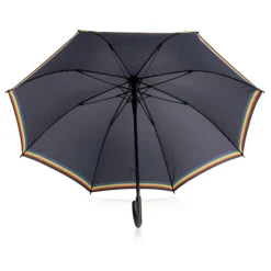 Gift Campaign Ombrello automatico a 8 pannelli in pongee con strisce arcobaleno Ø120><noscript><img width=