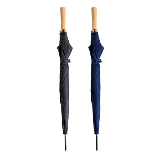 Gift Campaign Ombrello automatico con manico in legno 8 pannelli e Ø106> Ombrelli Antivento