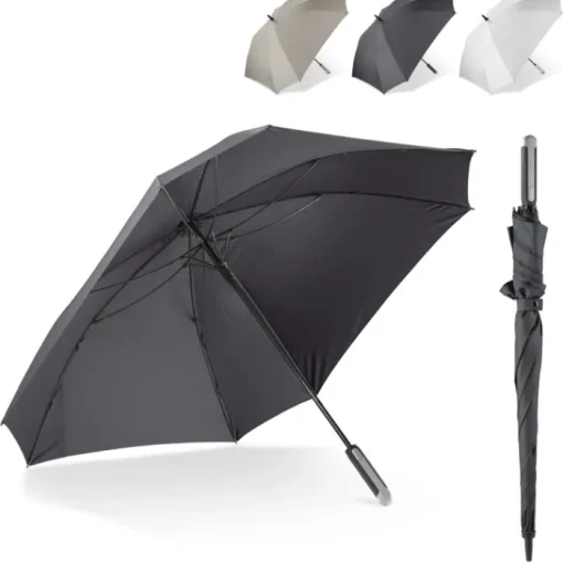 Gift Campaign Ombrello grande da 27'' con design quadrato a prova di vento Ø121> Ombrelli Antivento