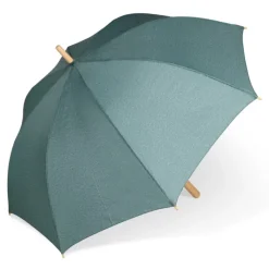 Gift Campaign Ombrello in rPET da 25'' a prova di tormenta con manico in legno Ø103></noscript> Ombrelli Antivento