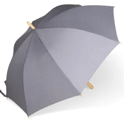 Gift Campaign Ombrello in rPET da 25'' a prova di tormenta con manico in legno Ø103></noscript> Ombrelli Antivento