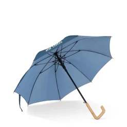 Gift Campaign Ombrello in rPET da 23'' con particolare manico e punte in legno Ø103></noscript> Ombrelli Antivento
