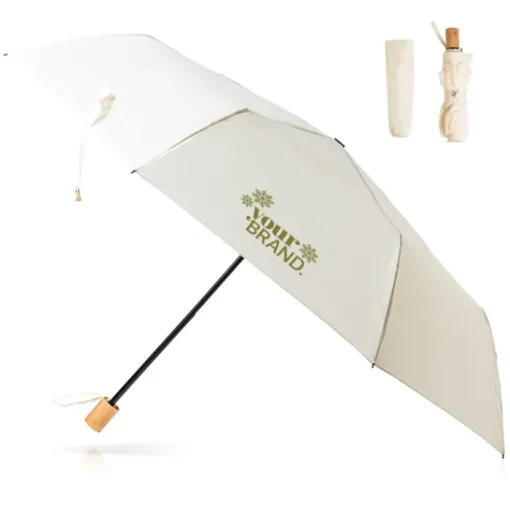 Gift Campaign Ombrello pieghevole a 8 pannelli in pongee e metallo con custodia Ø97> Ombrelli Pieghevoli
