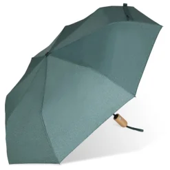 Gift Campaign Ombrello pieghevole con logo da 21'', in rPET con manico in legno Ø94><noscript><img width=