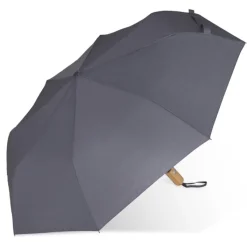 Gift Campaign Ombrello pieghevole con logo da 21'', in rPET con manico in legno Ø94><noscript><img width=