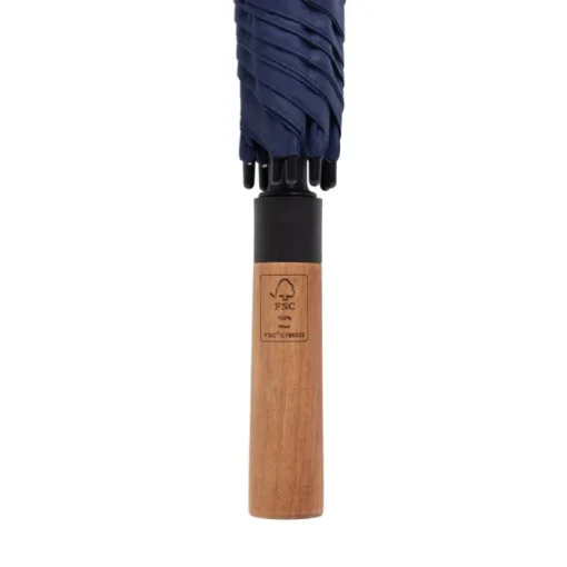 Gift Campaign Ombrello semiautomatico in RPET da 30" con asta in metallo Ø154 Tony> Ombrelli Da Golf