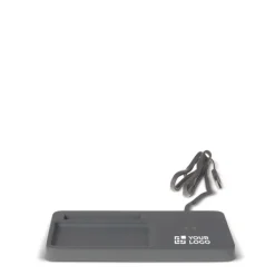 Gift Campaign Organizer da scrivania rettangolare con caricabatterie wireless 5W></noscript> Gadget Per L'Ufficio