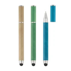 Gift Campaign Originale penna di carta kraft con punta touch inchiostro blu Touch></noscript> Gadget Ecologici|Penne Ecologiche