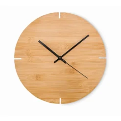 Gift Campaign Orologi da muro personalizzati in di bambù senza numeri Less> Altri Gadget Pubblicitari