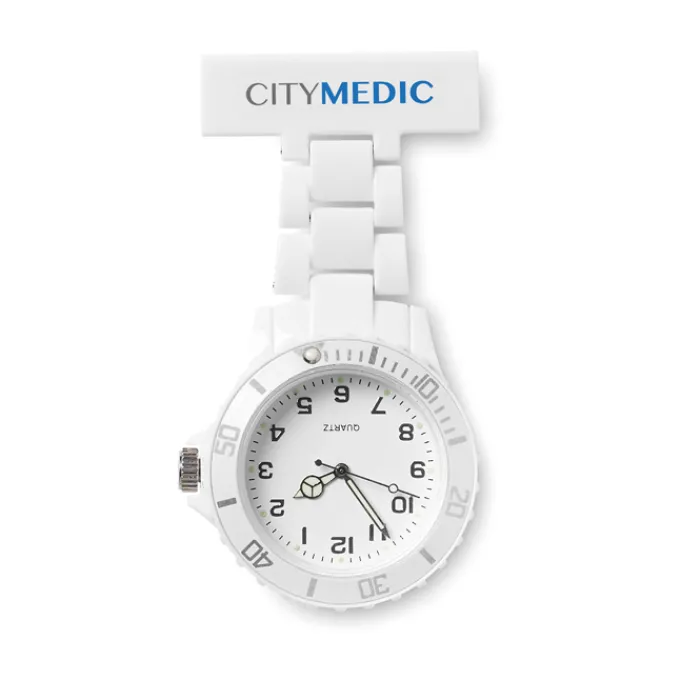 Gift Campaign Orologio da taschino tipico da infermieri con logo Meditime> Gadget Per Medici E Infermieri|Altri Gadget Pubblicitari