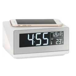 Gift Campaign Orologio da tavolo con stazione meteo e caricatore wireles Morning></noscript> Altri Gadget Pubblicitari