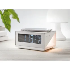 Gift Campaign Orologio da tavolo con stazione meteo e caricatore wireles Morning></noscript> Altri Gadget Pubblicitari