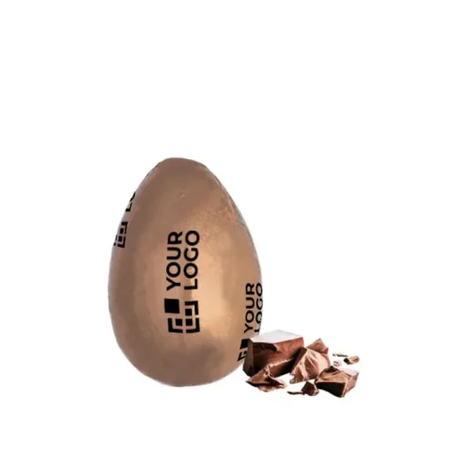 Gift Campaign Ovetto di cioccolata al latte con involucro singolo personalizzato 30g> Cioccolatini