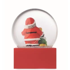 Gift Campaign Palla di neve con Babbo Natale all'interno con base in poli resina> Gadget Natalizi