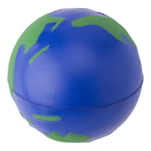 Gift Campaign Pallina antistress in PU con disegno raffigurante il mondo> Palline Antistress