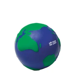 Gift Campaign Pallina antistress in PU con disegno raffigurante il mondo></noscript> Palline Antistress