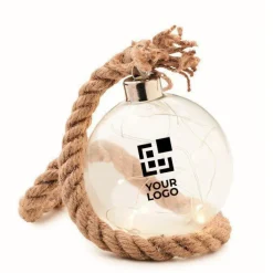 Gift Campaign Pallina in vetro con 8 luci a LED personalizzabile Cristal Bubble><noscript><img width=