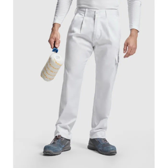 Gift Campaign Pantaloni a taglio dritto in poliestere e cotone 210 g/m2 Roly Pintor> Pantaloni