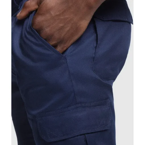 Gift Campaign Pantaloni da lavoro ad alta visibilità con tasche 200 g/m2 Roly Naos> Pantaloni