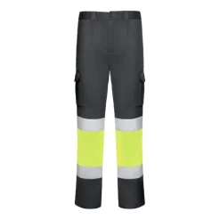 Gift Campaign Pantaloni da lavoro alta visibilità 250 g/m2 Roly Daily Stretch HV> Pantaloni
