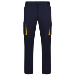 Gift Campaign Pantaloni da lavoro multitasche con dettagli colorati 240 g/m2 Velilla> Pantaloni