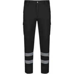 Gift Campaign Pantaloni da lavoro unisex con bande riflettenti 240 g/m2 Velilla> Pantaloni
